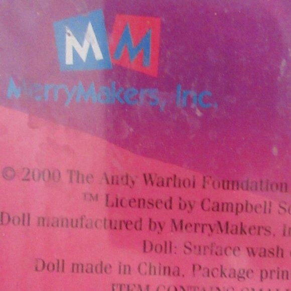 Andy Warhol collectable doll, Vintage 2000, Artist, Pop Art, Classic - Picture 6 of 12